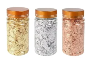 Papel oro pote grande