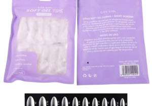 Uñas soft gel almendras corta - City girl