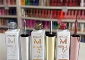 Liner Metallic Gel Para Nail Art Cromado a Magic Girl 10ml