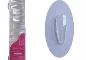 Tips para soft gel BALLERINA LARGA - Hello mini 120 unidades