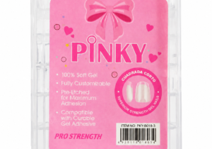 TIPS SOFT GEL CUADRADA CORTO - PINKY